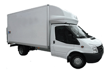 Van Hire Bishop Auckland - Ford Luton 3.5T Tail Lift Box Truck - Truck hire Bishop auckland