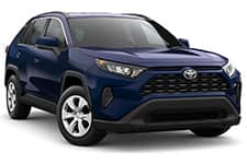 Van Hire Bishop Auckland - RAV4 Auto Crossover - car hire Bishop auckland