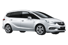 Van Hire Bishop Auckland - Vauxhall Zafira 7-Seater - Minibus hire Bishop auckland