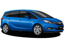 Van Hire Bishop Auckland - Vauxhall Zafira 7-Seater - Minibus hire Bishop auckland