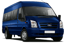 Van Hire Bishop Auckland - Special Ford Minibus LITE - Accommodating 17 - Minibus hire Bishop auckland